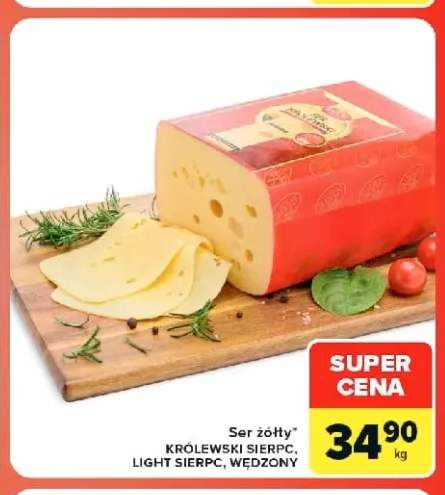 Ser żółty Królewski Sierpc +2 warianty
