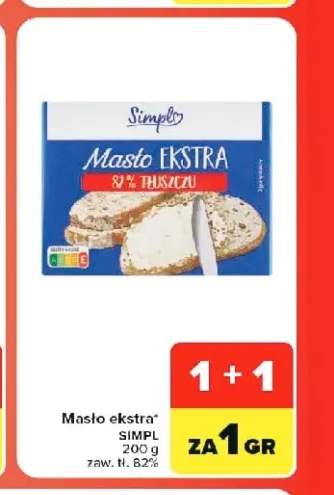 Masło ekstra Simpl