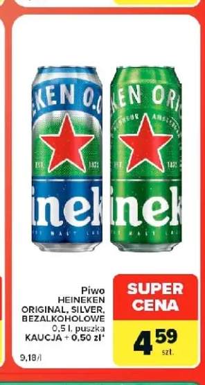 Piwo Heineken Original +2 warianty