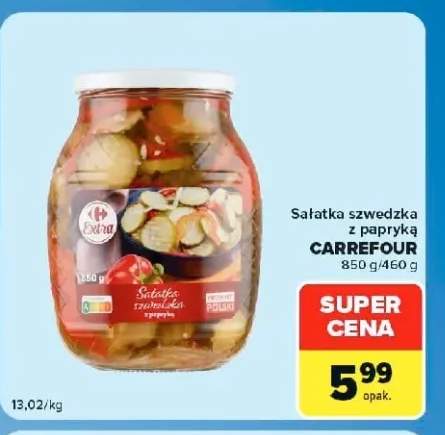 Sałatka szwedzka z papryką Carrefour