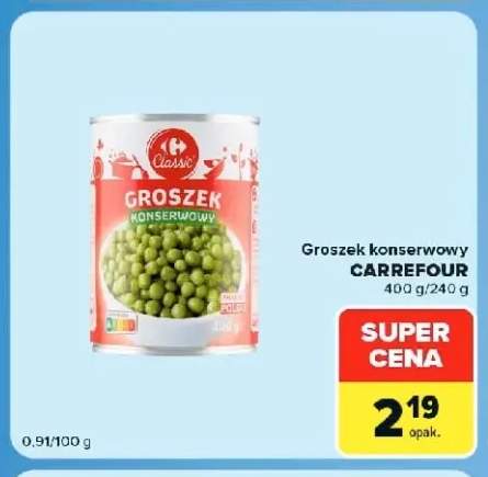 Groszek konserwowy Carrefour