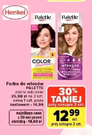 Farba do włosów Palette
