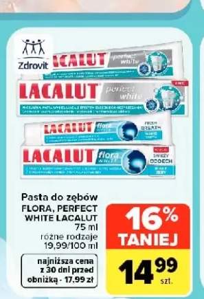 Pasta do zębów Flora Lacalut +1 wariant