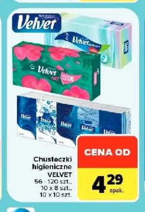 Chusteczki higieniczne Velvet