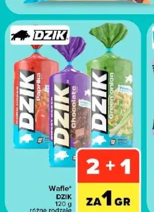 Wafle kukurydziane Dzik Paprika