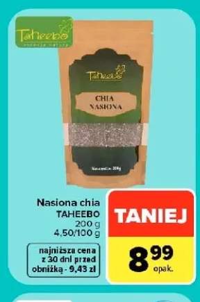 Nasiona chia Taheebo