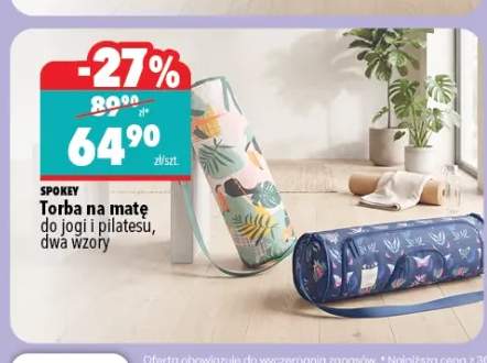 Torba na matę do jogi i pilatesu Spokey