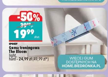 Guma treningowa The Bloom hard Spokey +1 wariant