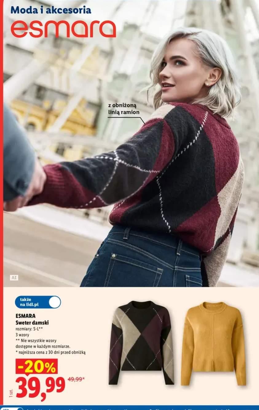 Sweter damski Esmara