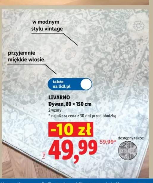 Dywan 80x150 cm Livarno