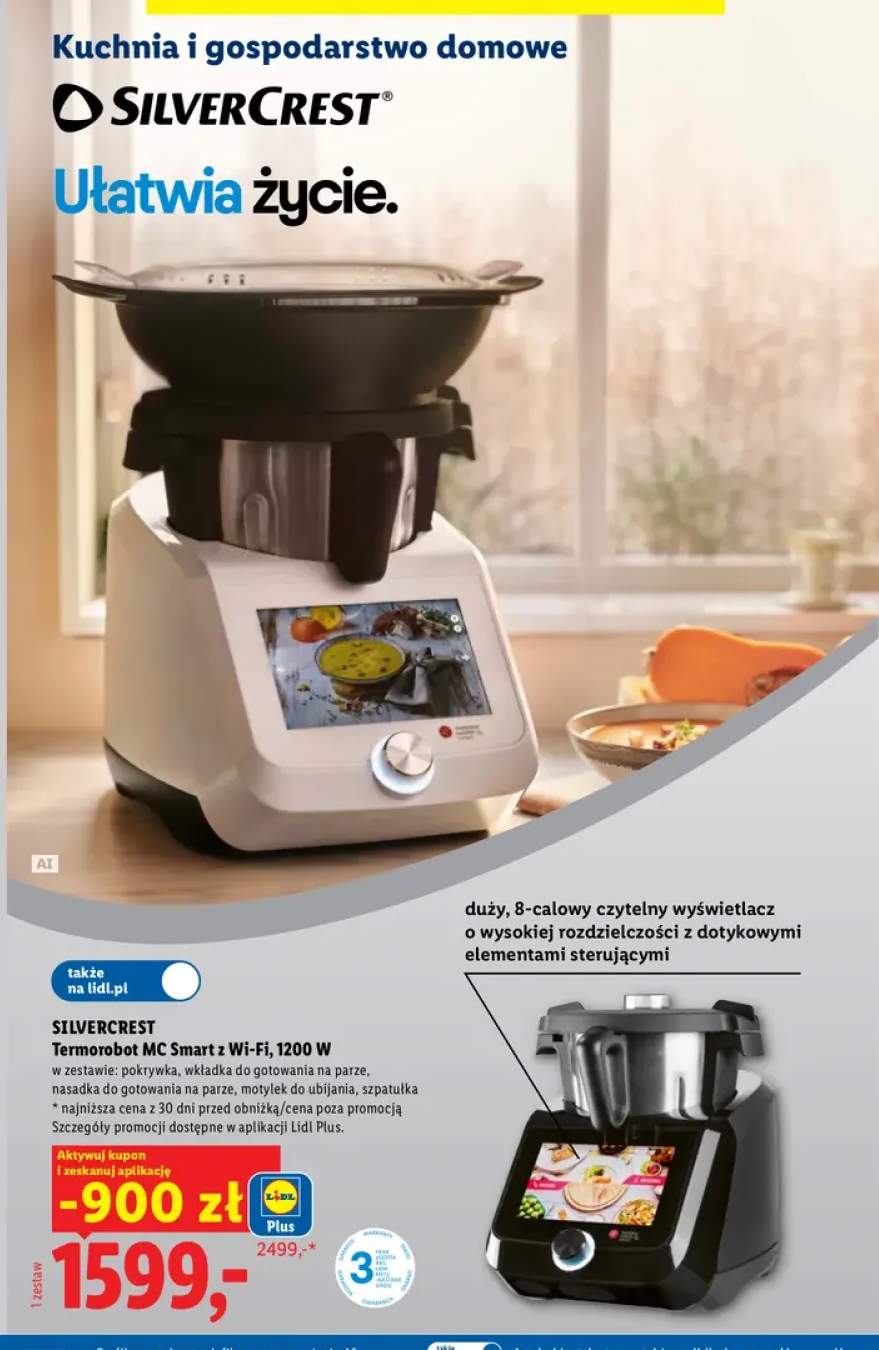 Termorobot Mc Smart z Wi-Fi Silvercrest