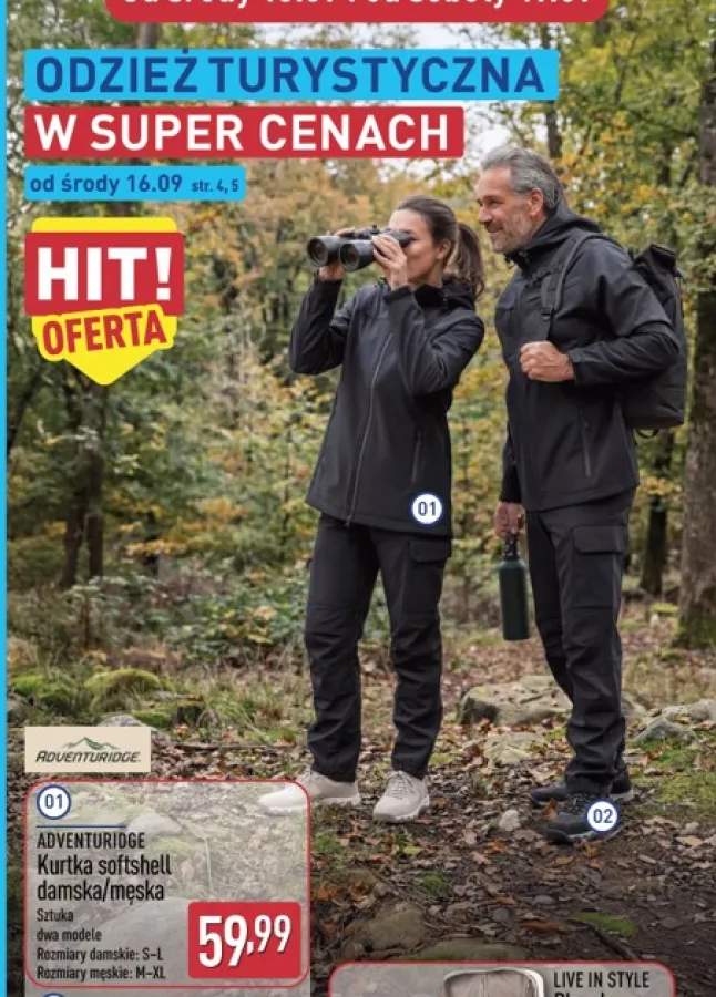 Kurtka softshell damska Adventuridge +1 wariant