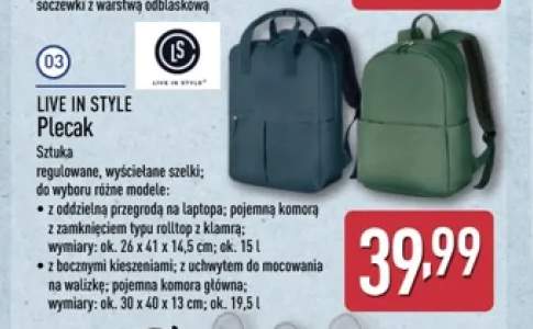 Plecak Live in Style