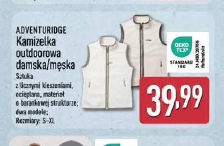 Kamizelka outdoorowa damska/męska Adventuridge