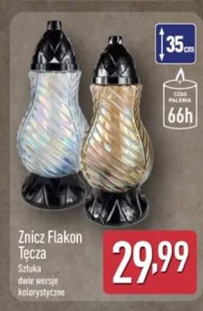 Znicz Flakon Tęcza