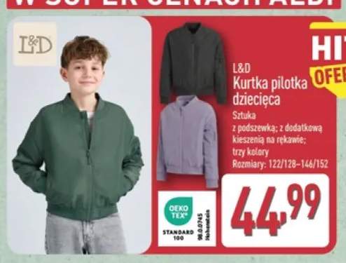Kurtka pilotka dziecięca L & D