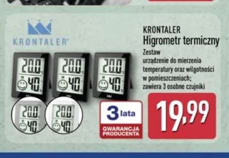 Higrometr termiczny Krontaler