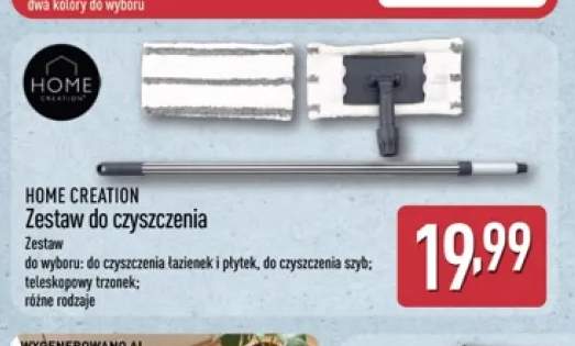 Zestaw do czyszczenia łazienek i płytek Home Creation +1 wariant