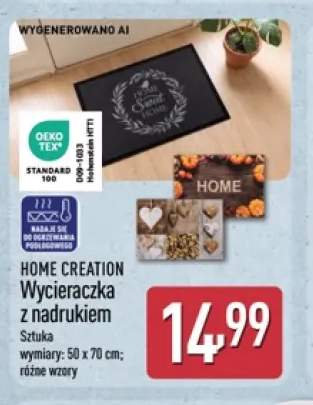 Wycieraczka z nadrukiem 50x70 cm Home Creation