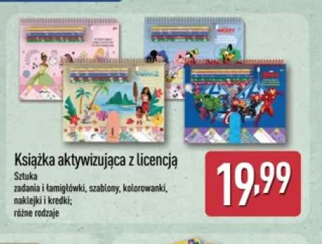 Książka aktywizująca z licencją