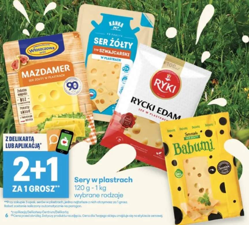 Ser żółty w plastrach Mazdamer Włoszczowa +3 warianty