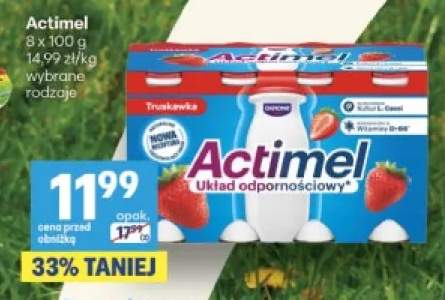 Napój jogurtowy Actimel 8-pak