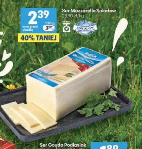 Ser mozzarella Sokołów