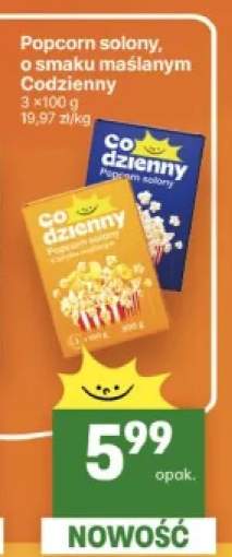 Popcorn solony Codzienny +1 wariant