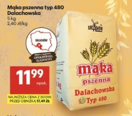 Mąka pszenna typ 480 Dalachowska