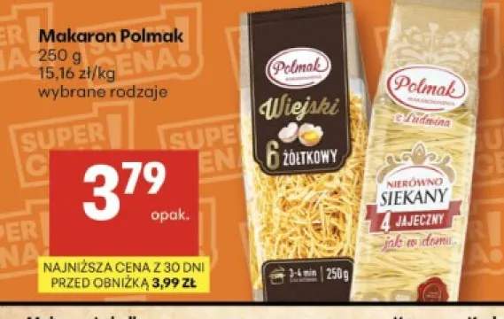 Makaron Polmak Wiejski 6 żółtkowy +1 wariant