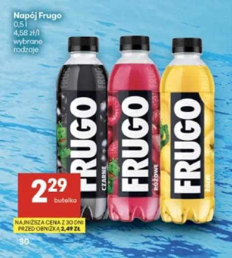 Napój Frugo czarne +2 warianty