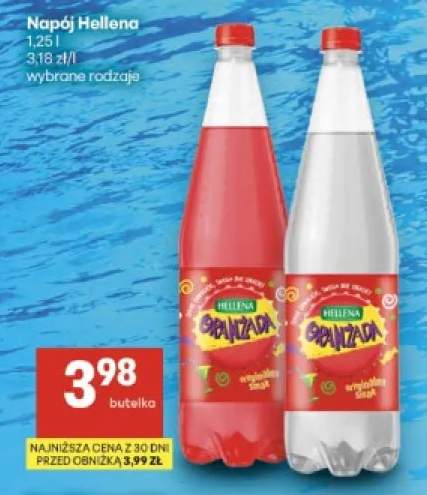 Napój Hellena Oranżada czerwona +1 wariant