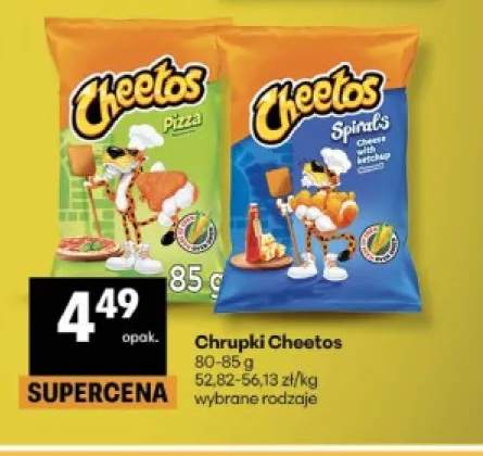 Chrupki Cheetos Pizza +1 wariant