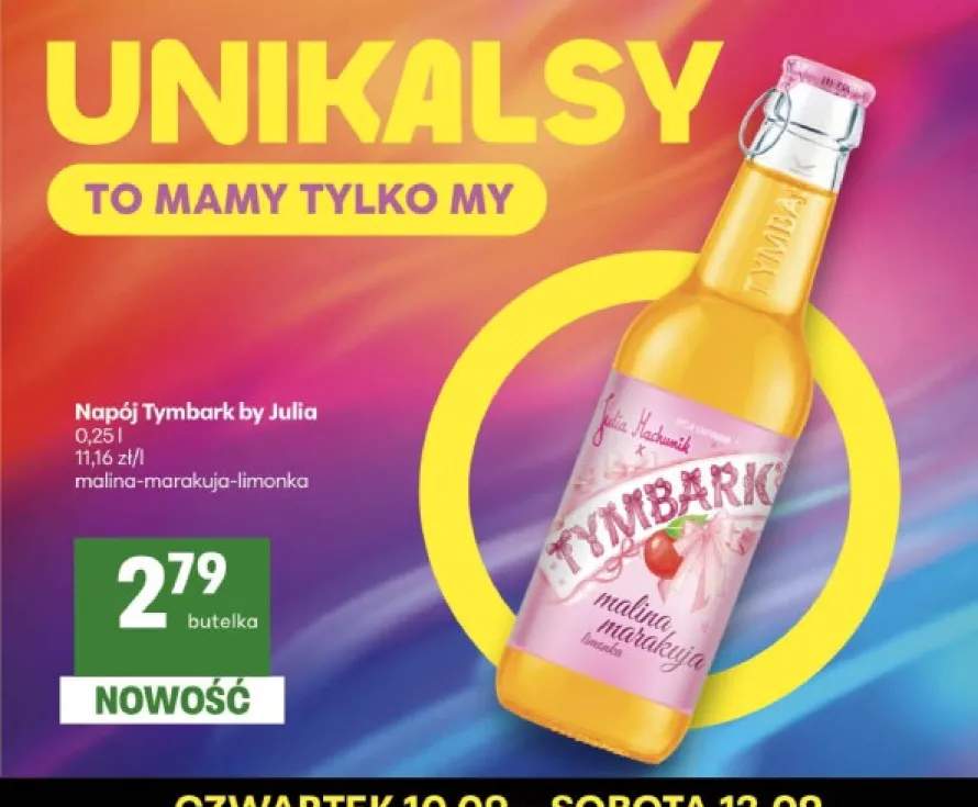 Napój Tymbark by Julia malina-marakuja-limonka