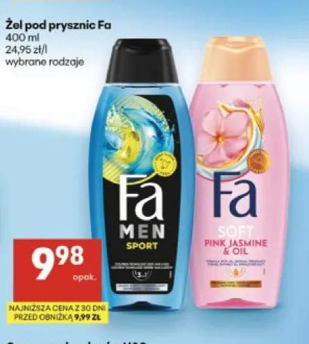 Żel pod prysznic Fa