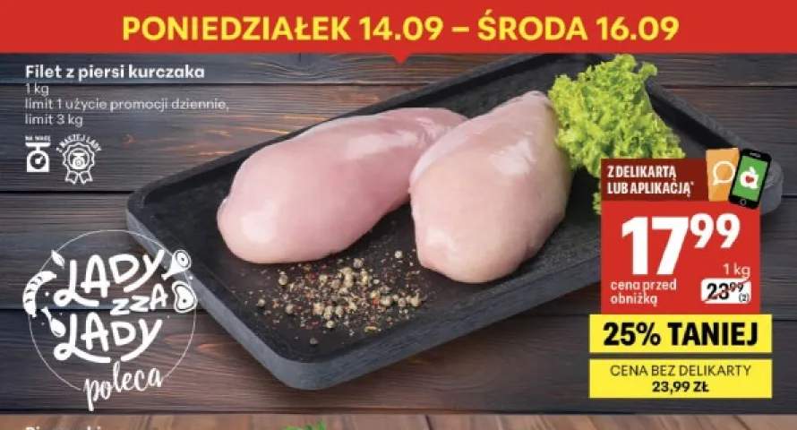 Filet z piersi kurczaka