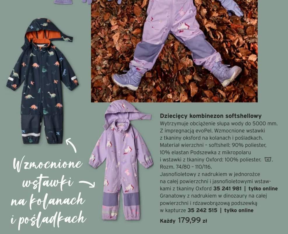 Dziecięcy kombinezon softshellowy Tchibo