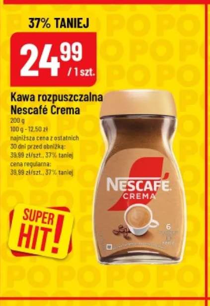 Kawa rozpuszczalna Nescafé Crema