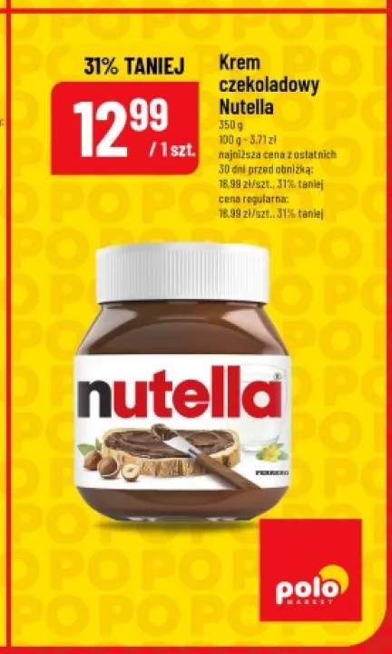 Krem czekoladowy Nutella