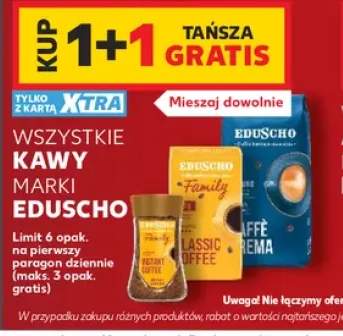 Kawy marki Eduscho +3 warianty