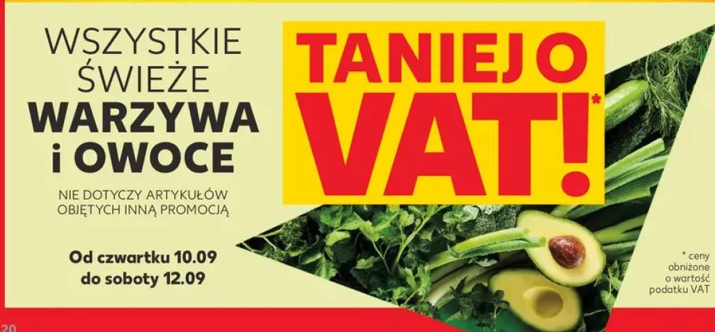 Świeże warzywa i owoce