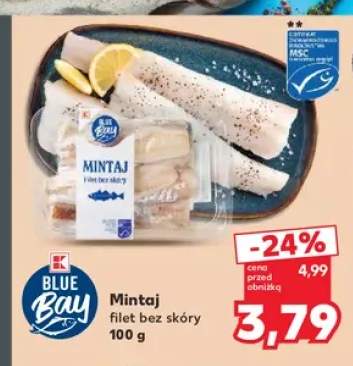 Mintaj filet bez skóry Blue Bay