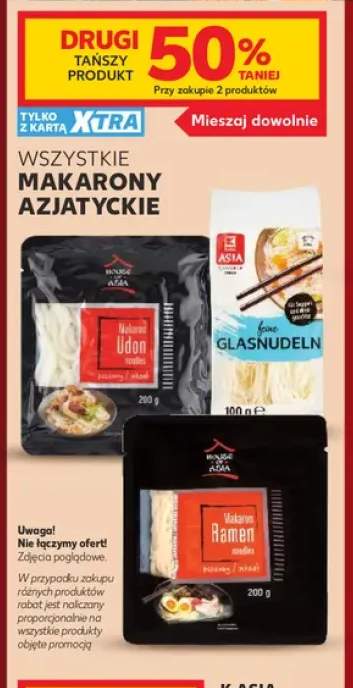 Makarony azjatyckie +3 warianty