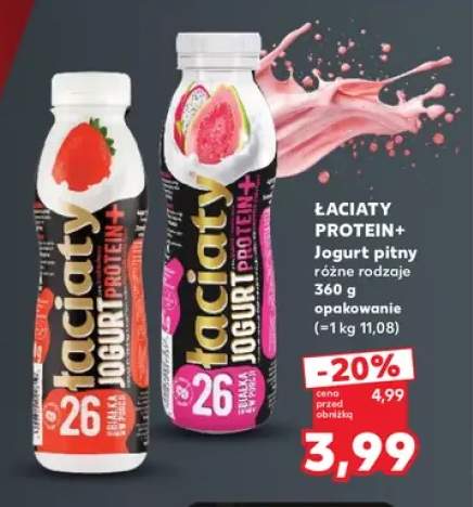 Jogurt pitny Łaciate Protein+