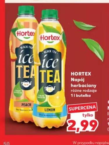 Napój herbaciany Hortex Ice Tea Lemon +1 wariant