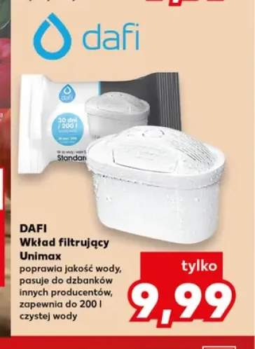Wkład filtrujący Unimax Dafi