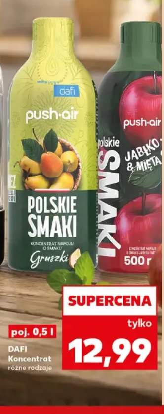 Koncentrat napoju o smaku gruszki Dafi +1 wariant