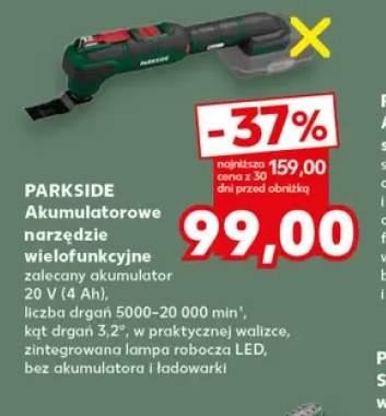 Akumulatorowe narzędzie wielofunkcyjne Parkside