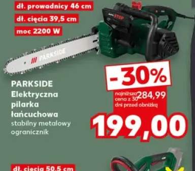 Elektryczna pilarka łańcuchowa Parkside