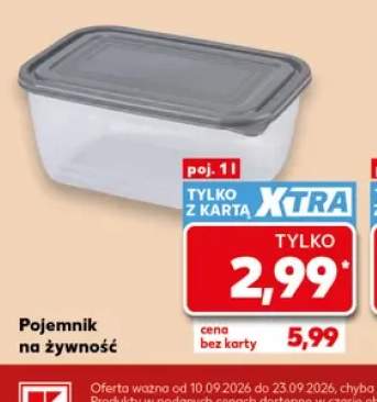 Pojemnik na żywność 1 l
